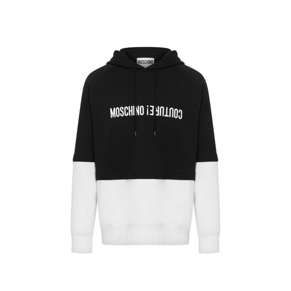 Moschino Black Cotton Men's Sweatshirt